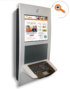 Touch screen kiosk and Kiosk design - Click to enlarge!